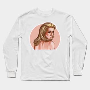 Catherine Deneuve Long Sleeve T-Shirt